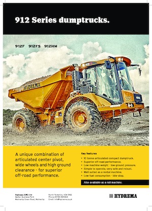 Zglobni kiperi Hydrema 912F