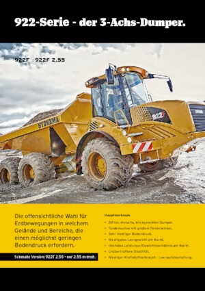 Zglobni kiperi Hydrema 922F