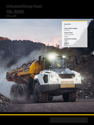 Zglobni kiperi Liebherr TA 230 Litronic