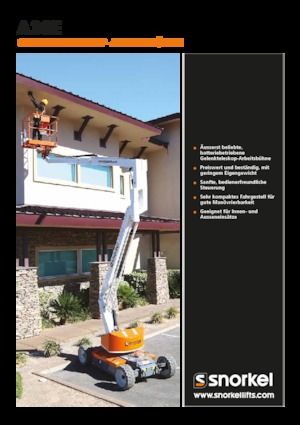 Zglobna podizna platforma na kotačima Snorkel A38E