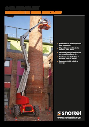 Zglobna podizna platforma na kotačima Snorkel A46JE