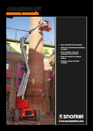 Zglobna podizna platforma na kotačima Snorkel A46JE