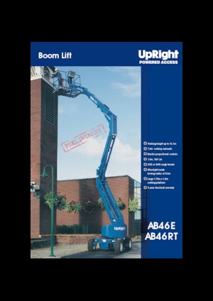 Zglobna podizna platforma na kotačima UpRight AB 46 RT