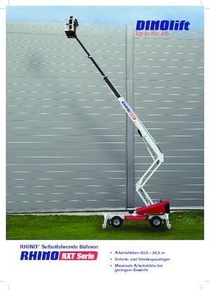 Zglobna podizna platforma na kotačima Dino Lift Dino 240RXT