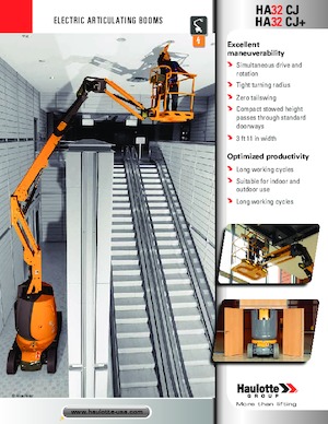 Zglobna podizna platforma na kotačima Haulotte HA32 CJ+