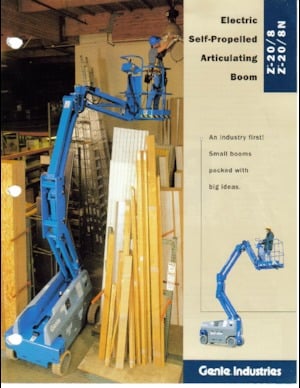 Zglobna podizna platforma na kotačima Genie Z 20/8 E