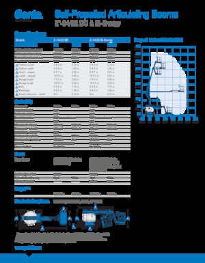 Zglobna podizna platforma na kotačima Genie Z-34/22 DC