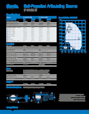 Zglobna podizna platforma na kotačima Genie Z-34/22 IC