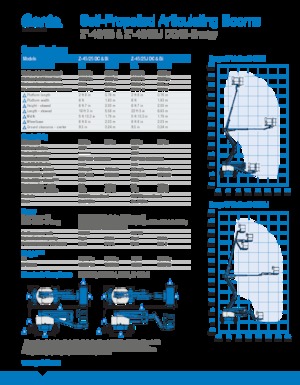 Zglobna podizna platforma na kotačima Genie Z45/25 DC