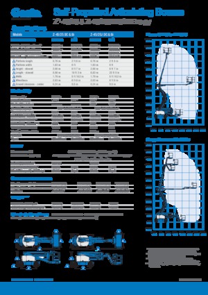 Zglobna podizna platforma na kotačima Genie Z 45/25 J D