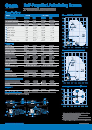 Zglobna podizna platforma na kotačima Genie Z-30/20N RJ
