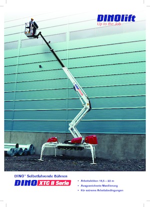 Zglobna podizna platforma na gusjenicama Dino Lift Dino 220 XTC II
