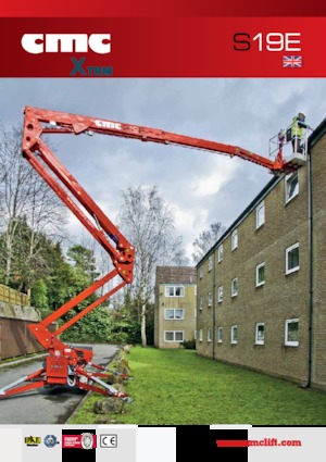 Zglobna podizna platforma na gusjenicama CMC S19E