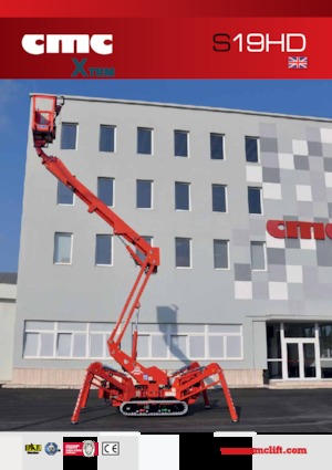 Zglobna podizna platforma na gusjenicama CMC S19HD