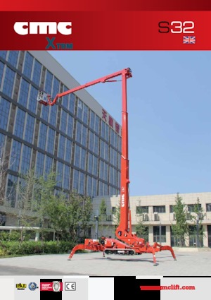 Zglobna podizna platforma na gusjenicama CMC S32