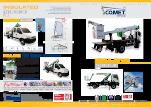 Zglobna podizna platforma na gusjenicama Comet SPIDER-I 18.12 