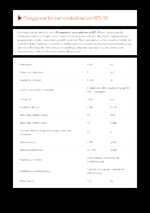 Preklopivi rasipači Pronar HZS 10