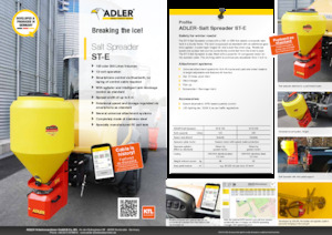 Preklopivi rasipači Adler ST-E 200