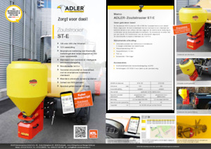 Preklopivi rasipači Adler ST-E 200