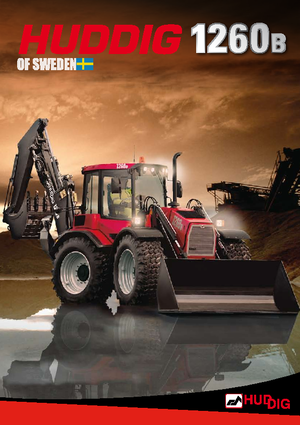 Rovokopači-utovarivači Huddig 1260 B