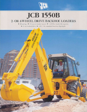 Rovokopači-utovarivači JCB 1550 B