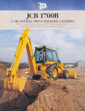 Rovokopači-utovarivači JCB 1700 B
