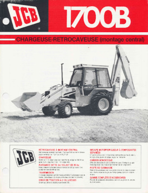 Rovokopači-utovarivači JCB 1700 B