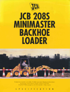 Rovokopači-utovarivači JCB 208 S