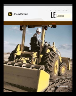 Rovokopači-utovarivači John Deere Construction 210 LE