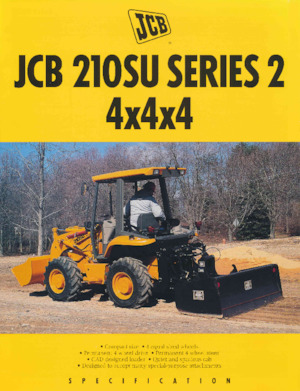 Rovokopači-utovarivači JCB 210 SU