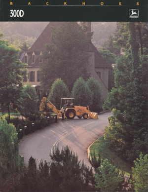 Rovokopači-utovarivači John Deere Construction 300 D