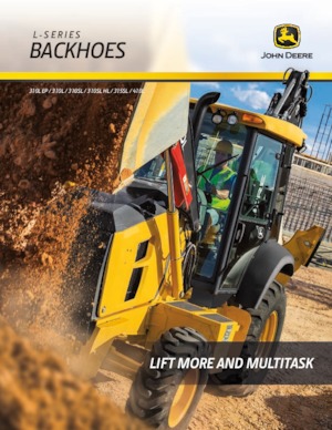 Rovokopači-utovarivači John Deere Construction 310L