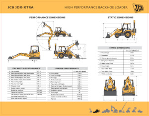 Rovokopači-utovarivači JCB 3DX-XTRA