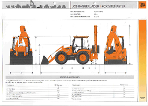 Rovokopači-utovarivači JCB 4 CX SM SC