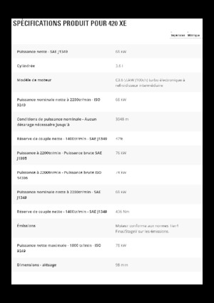 Rovokopači-utovarivači Caterpillar 420 XE