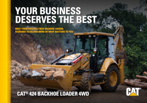 Rovokopači-utovarivači Caterpillar 424