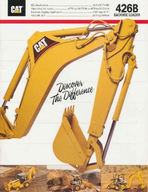 Rovokopači-utovarivači Caterpillar 426 B