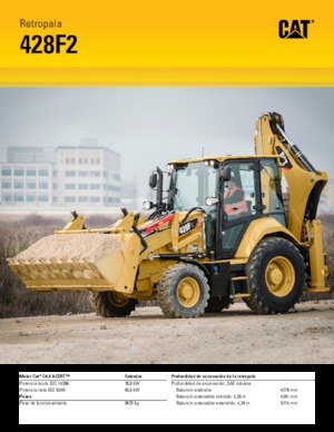 Rovokopači-utovarivači Caterpillar 428F2