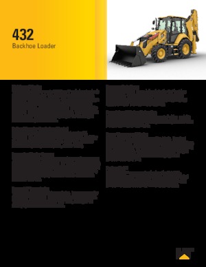 Rovokopači-utovarivači Caterpillar 432