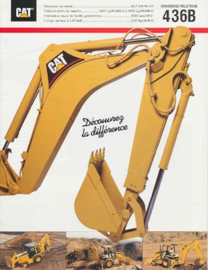 Rovokopači-utovarivači Caterpillar 436 B