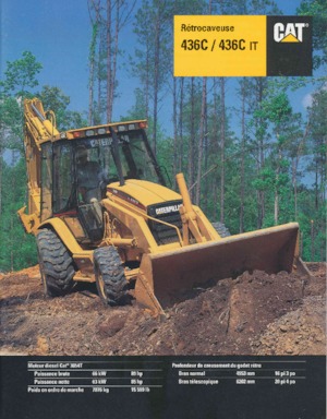 Rovokopači-utovarivači Caterpillar 436 C