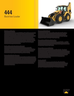 Rovokopači-utovarivači Caterpillar 444