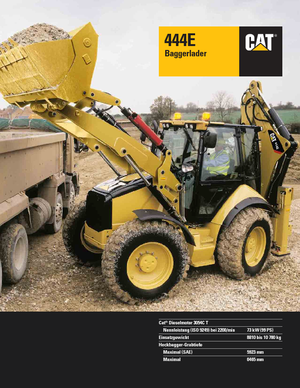 Rovokopači-utovarivači Caterpillar 444E 4x4