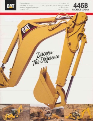 Rovokopači-utovarivači Caterpillar 446 B