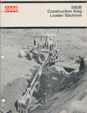 Rovokopači-utovarivači Case 580 D