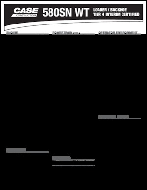 Rovokopači-utovarivači Case 580 SN WT