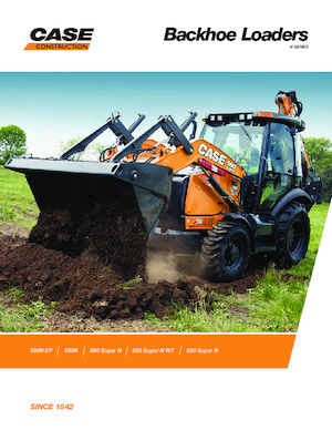 Rovokopači-utovarivači Case 580N EP