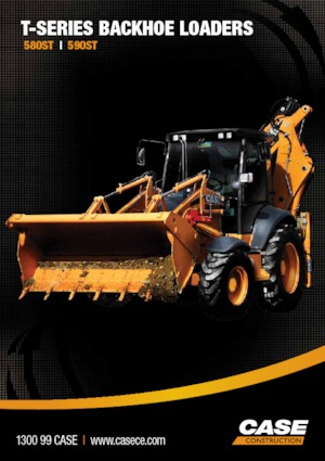 Rovokopači-utovarivači Case 590ST 