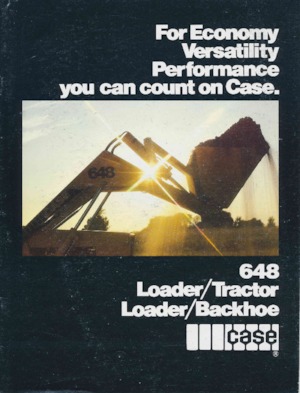 Rovokopači-utovarivači Case 648 