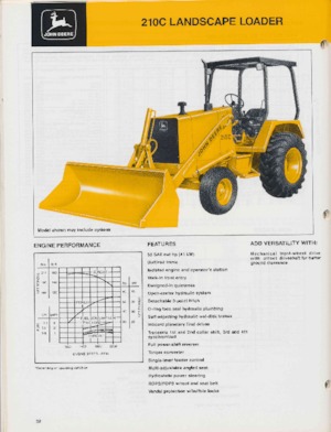 Rovokopači-utovarivači John Deere Construction 210 C